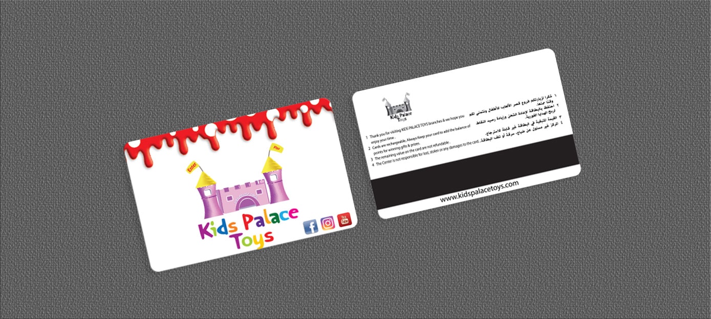 kids palace toys card
